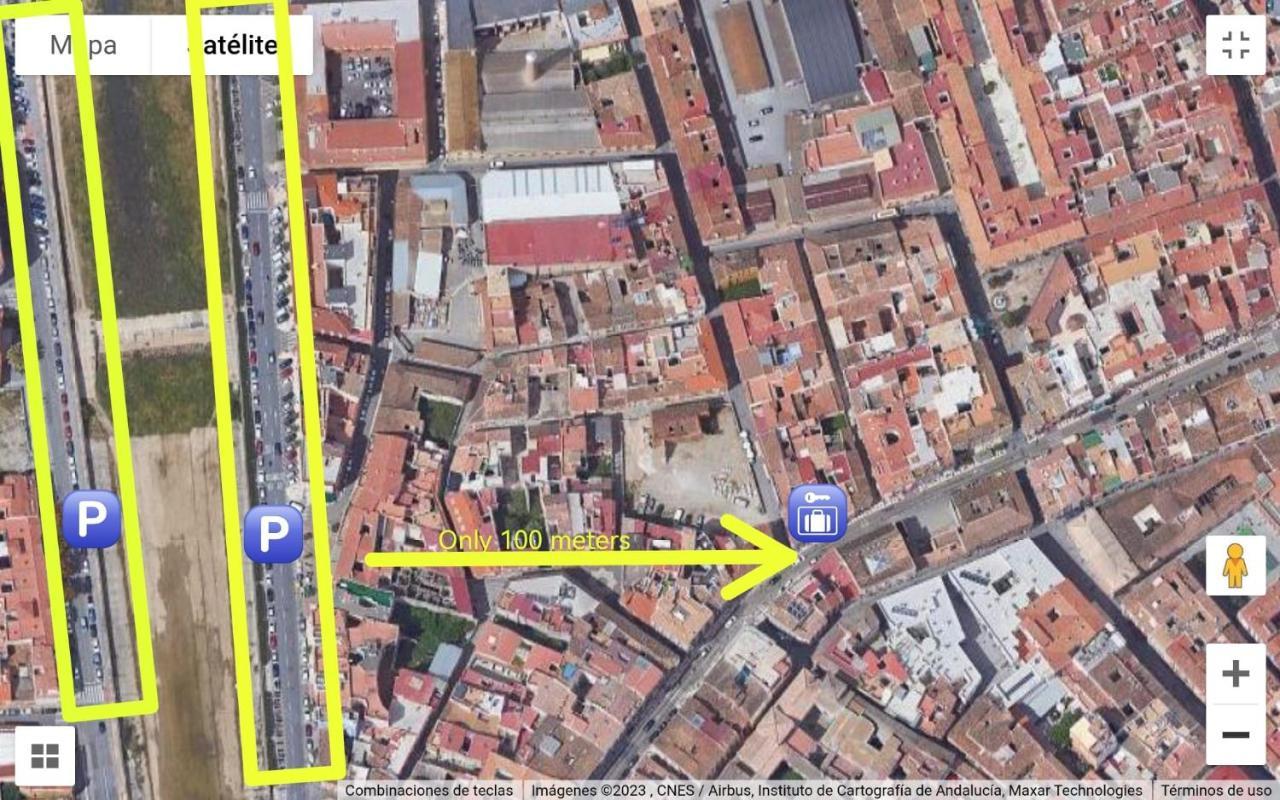 Carreteria, Central, Cosy With An Andalusian Patio Málaga Exteriör bild